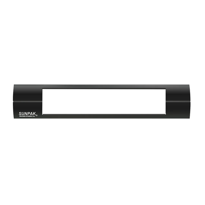 Sunpak (12020 2) Black Front Fascia Kit Outdoor Infrared Patio Heater Accessory