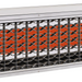 Sunpak Outdoor Infrared Patio Heater in Stainless Steel