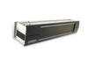 Sunpak Outdoor Infrared Patio Heater in Stainless Steel with Black Front Fascia Kit
