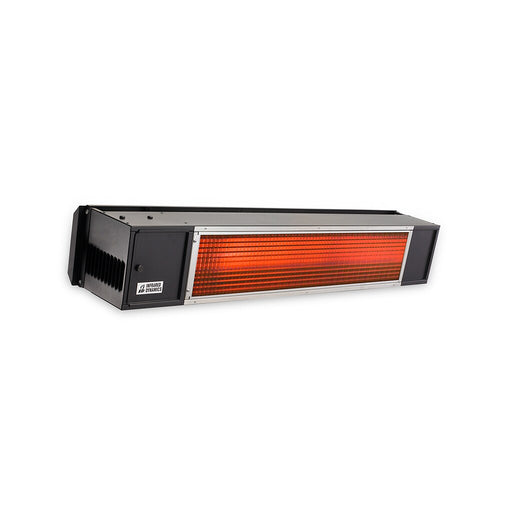 Sunpak S25 B 12001LP Liquid Propane Outdoor Infrared Patio Heater in Black 25000 BTUs - 48 x 8 x 8 in.